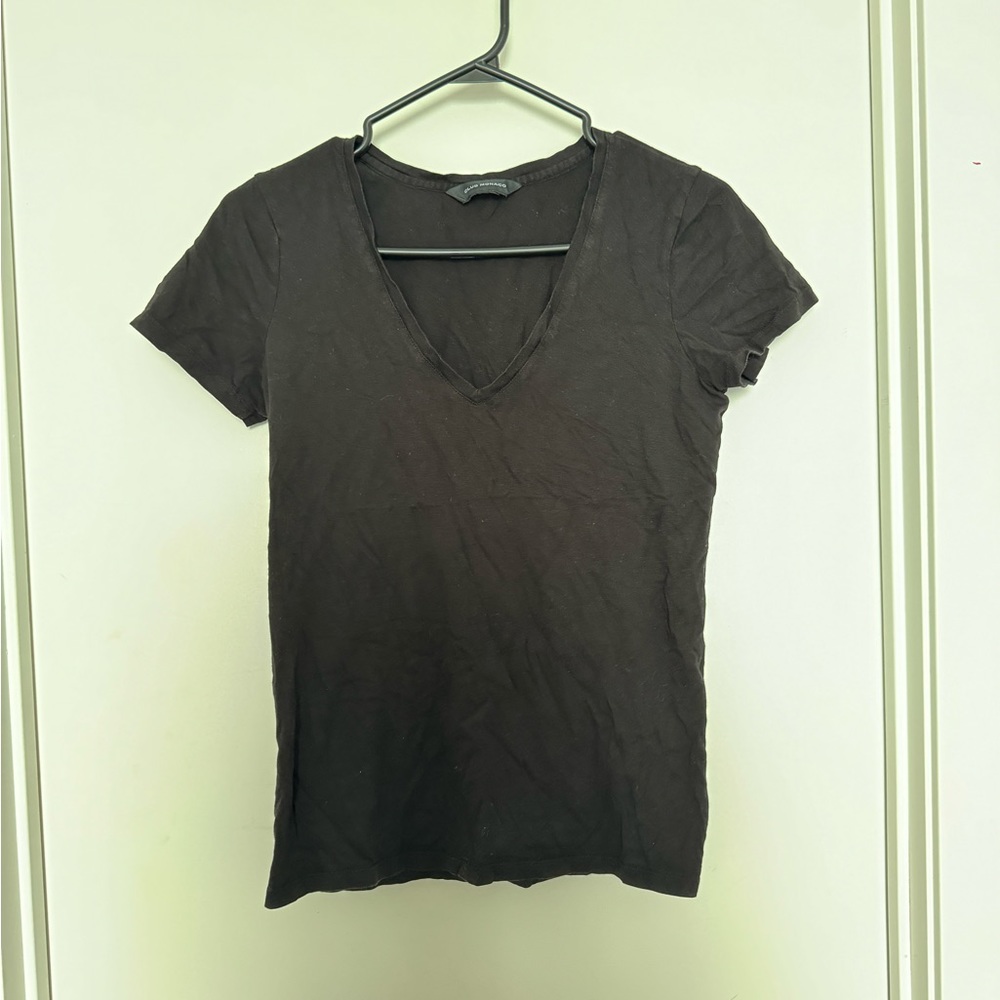 Club Monaco Black colour t shirt